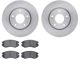 Purchase Top-Quality DYNAMIC FRICTION COMPANY - 6302-03026 - Front Disc Brake Kit pa1