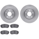 Purchase Top-Quality DYNAMIC FRICTION COMPANY - 6302-03045 - Front Disc Brake Kit pa1