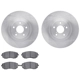 Purchase Top-Quality DYNAMIC FRICTION COMPANY - 6302-13028 - Disc Brake Kit pa1