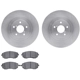 Purchase Top-Quality DYNAMIC FRICTION COMPANY - 6302-13029 - Disc Brake Kit pa1