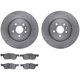 Purchase Top-Quality DYNAMIC FRICTION COMPANY - 6302-20029 - Front Disc Brake Kit pa1