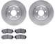 Purchase Top-Quality DYNAMIC FRICTION COMPANY - 6302-39033 - Front Disc Brake Kit pa1