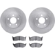 Purchase Top-Quality Front Disc Brake Kit by DYNAMIC FRICTION COMPANY - 6302-40063 pa2