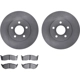 Purchase Top-Quality DYNAMIC FRICTION COMPANY - 6302-40064 - Front Disc Brake Kit pa3