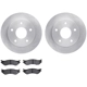 Purchase Top-Quality DYNAMIC FRICTION COMPANY - 6302-40066 - Front Disc Brake Kit pa1