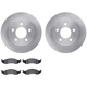 Purchase Top-Quality DYNAMIC FRICTION COMPANY - 6302-42018 - Front Disc Brake Kit pa1