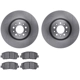 Purchase Top-Quality DYNAMIC FRICTION COMPANY - 6302-42046 - Front Disc Brake Kit pa1