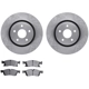 Purchase Top-Quality DYNAMIC FRICTION COMPANY - 6302-42055 - Front Disc Brake Kit pa1