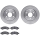 Purchase Top-Quality DYNAMIC FRICTION COMPANY - 6302-48061 - Front Disc Brake Kit pa1