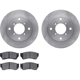 Purchase Top-Quality Front Disc Brake Kit by DYNAMIC FRICTION COMPANY - 6302-50001 pa2