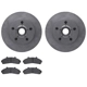 Purchase Top-Quality DYNAMIC FRICTION COMPANY - 6302-54106 - Front Disc Brake Kit pa1