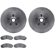 Purchase Top-Quality DYNAMIC FRICTION COMPANY - 6302-54140 - Front Disc Brake Kit pa1