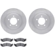 Purchase Top-Quality DYNAMIC FRICTION COMPANY - 6302-54185 - Front Disc Brake Kit pa1