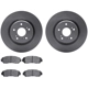 Purchase Top-Quality DYNAMIC FRICTION COMPANY - 6302-58024 - Front Disc Brake Kit pa1