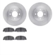 Purchase Top-Quality DYNAMIC FRICTION COMPANY - 6302-59012 - Front Disc Brake Kit pa1