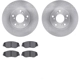 Purchase Top-Quality DYNAMIC FRICTION COMPANY - 6302-59065N - Front Disc Brake Kit pa1