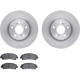 Purchase Top-Quality DYNAMIC FRICTION COMPANY - 6302-59093 - Front Disc Brake Kit pa2