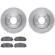 Purchase Top-Quality DYNAMIC FRICTION COMPANY - 6302-67119 - Front Disc Brake Kit pa1