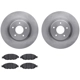 Purchase Top-Quality DYNAMIC FRICTION COMPANY - 6302-67125 - Front Disc Brake Kit pa1
