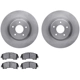 Purchase Top-Quality DYNAMIC FRICTION COMPANY - 6302-67129 - Front Disc Brake Kit pa1