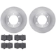 Purchase Top-Quality DYNAMIC FRICTION COMPANY - 6302-76145 - Front Disc Brake Kit pa1