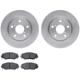 Purchase Top-Quality DYNAMIC FRICTION COMPANY - 6302-76158 - Front Disc Brake Kit pa1