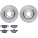 Purchase Top-Quality DYNAMIC FRICTION COMPANY - 6302-80057 - Front Disc Brake Kit pa1