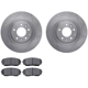 Purchase Top-Quality DYNAMIC FRICTION COMPANY - 6302-80067 - Front Disc Brake Kit pa1