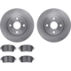 Purchase Top-Quality Front Disc Brake Kit by DYNAMIC FRICTION COMPANY - 6302-91001 pa1