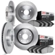 Purchase Top-Quality DYNAMIC FRICTION COMPANY - 6304-74010 - Brake Kit pa1