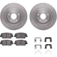 Purchase Top-Quality DYNAMIC FRICTION COMPANY - 6312-03085 - Front Disc Brake Kit pa2