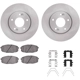 Purchase Top-Quality Front Disc Brake Kit by DYNAMIC FRICTION COMPANY - 6312-03102 pa4