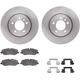 Purchase Top-Quality DYNAMIC FRICTION COMPANY - 6312-11013 - Front Disc Brake Kit pa5