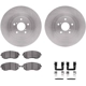 Purchase Top-Quality DYNAMIC FRICTION COMPANY - 6312-13029 - Disc Brake Kit pa2