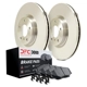 Purchase Top-Quality DYNAMIC FRICTION COMPANY - 6312-13051 - Front Disc Brake Kit pa1