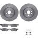 Purchase Top-Quality DYNAMIC FRICTION COMPANY - 6312-20029 - Front Disc Brake Kit pa1