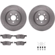 Purchase Top-Quality DYNAMIC FRICTION COMPANY - 6312-20029 - Front Disc Brake Kit pa4