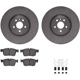 Purchase Top-Quality DYNAMIC FRICTION COMPANY - 6312-20031 - Front Disc Brake Kit pa3