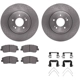 Purchase Top-Quality Front Disc Brake Kit by DYNAMIC FRICTION COMPANY - 6312-21048 pa1