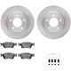 Purchase Top-Quality DYNAMIC FRICTION COMPANY - 6312-31039 - Front Disc Brake Kit pa3
