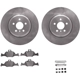 Purchase Top-Quality DYNAMIC FRICTION COMPANY - 6312-31140 - Front Disc Brake Kit pa3