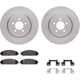 Purchase Top-Quality DYNAMIC FRICTION COMPANY - 6312-39038 - Front Disc Brake Kit pa2