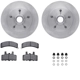 Purchase Top-Quality DYNAMIC FRICTION COMPANY - 6312-40036 - Front Disc Brake Kit pa1