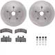 Purchase Top-Quality DYNAMIC FRICTION COMPANY - 6312-40036 - Front Disc Brake Kit pa5