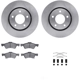 Purchase Top-Quality DYNAMIC FRICTION COMPANY - 6312-40080 - Front Disc Brake Kit pa1