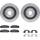 Purchase Top-Quality Front Disc Brake Kit by DYNAMIC FRICTION COMPANY - 6312-40091 pa2