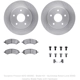 Purchase Top-Quality DYNAMIC FRICTION COMPANY - 6312-40092 - Front Disc Brake Kit pa1