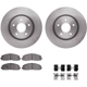 Purchase Top-Quality DYNAMIC FRICTION COMPANY - 6312-40096 - Front Disc Brake Kit pa4