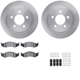 Purchase Top-Quality DYNAMIC FRICTION COMPANY - 6312-42018 - Front Disc Brake Kit pa1