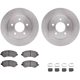 Purchase Top-Quality DYNAMIC FRICTION COMPANY - 6312-42023 - Front Disc Brake Kit pa2